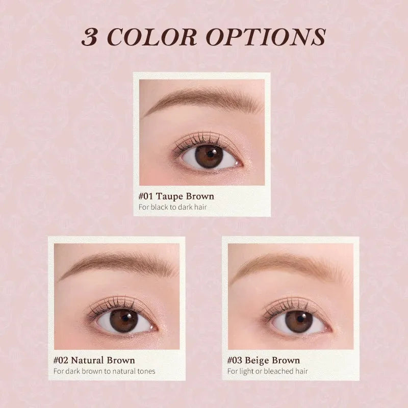 Dual-Ended Waterproof Eyebrow Pencil and Gel for Defined Brows - 3