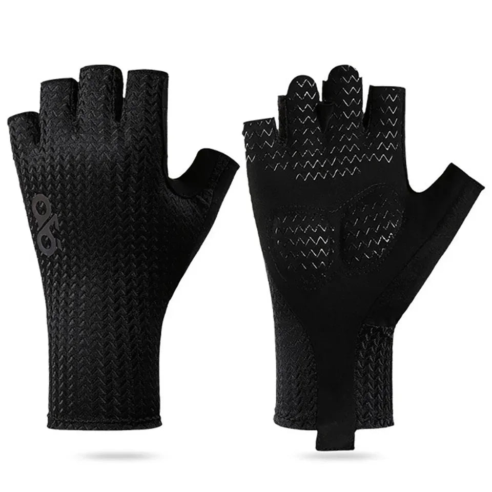 Breathable Half-Finger Cycling Gloves for Summer Sports - 9