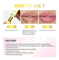 24K Gold Color Changing Moisturizing Lip Balm