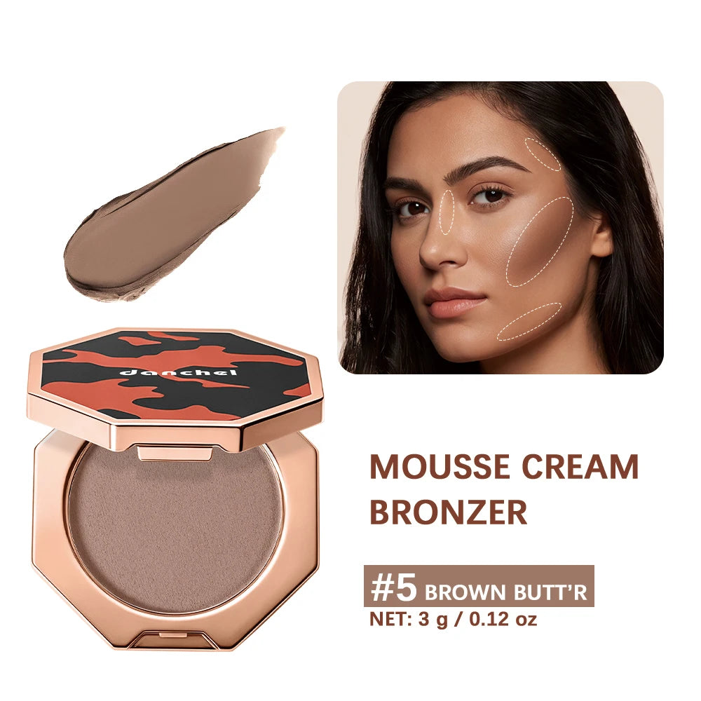 Long-Lasting Mousse Cream Bronzer and Contour - 25