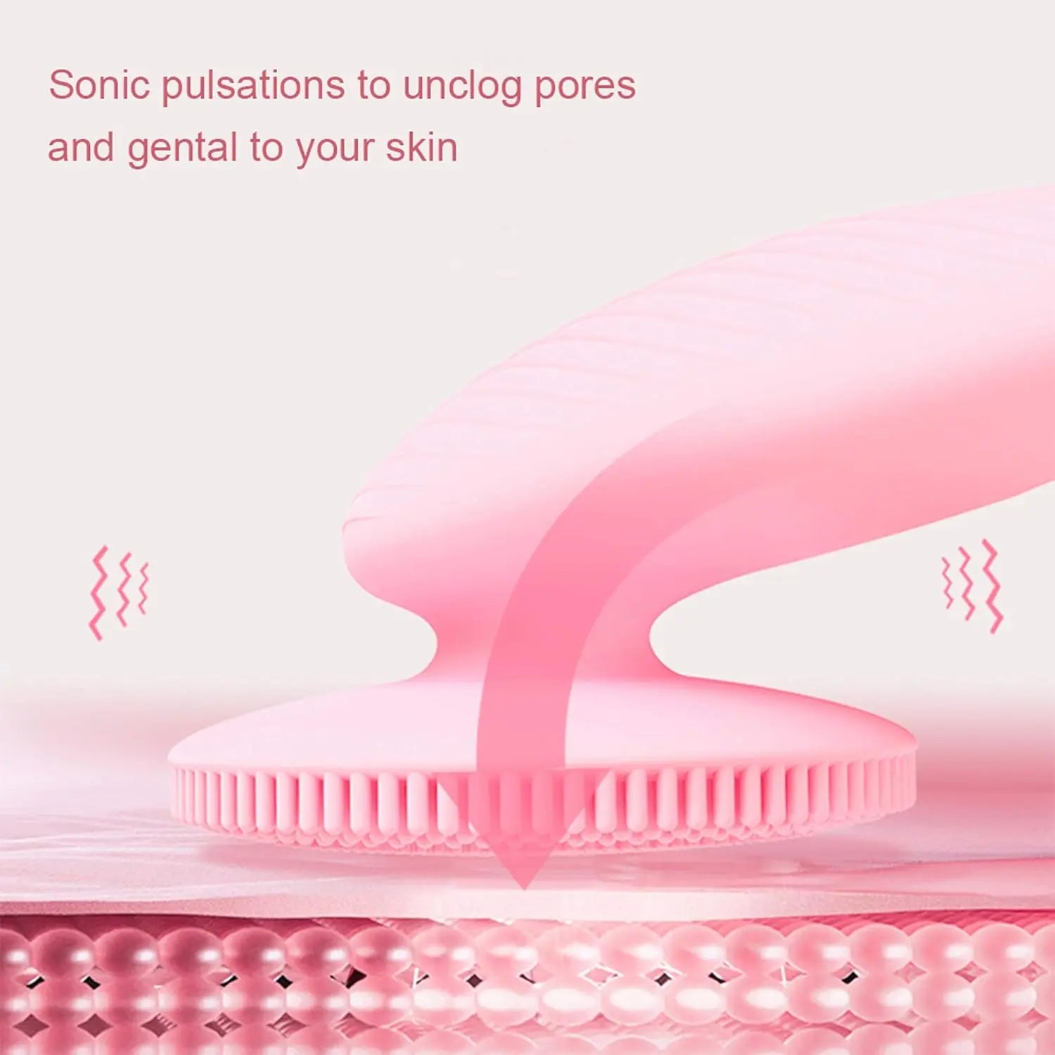 Electric Silicone Facial Cleansing Brush for Pore Cleaning - 3