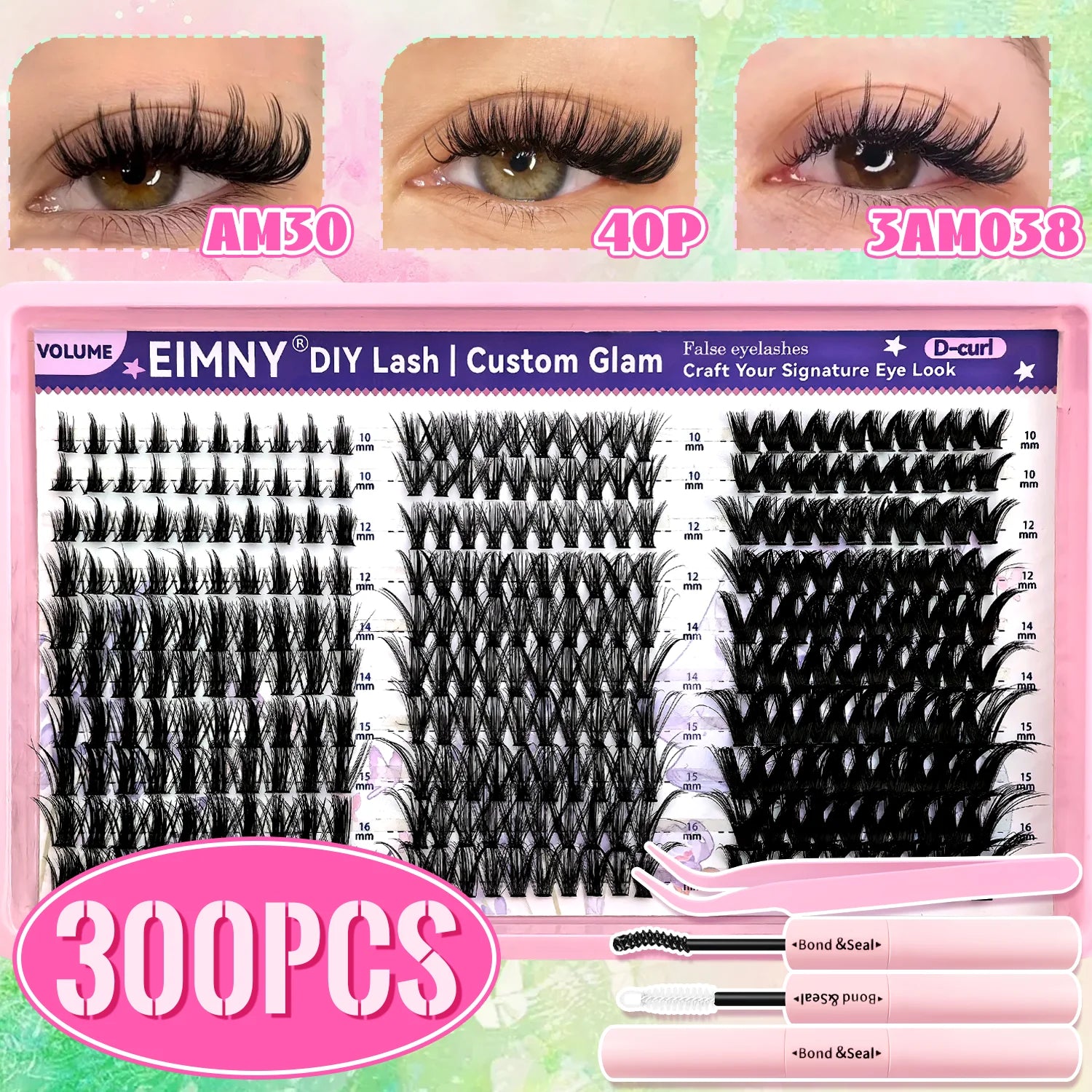 DIY Individual Lash Cluster Kit for Volume - 20