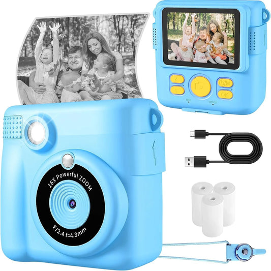 Instant Print Camera for Kids