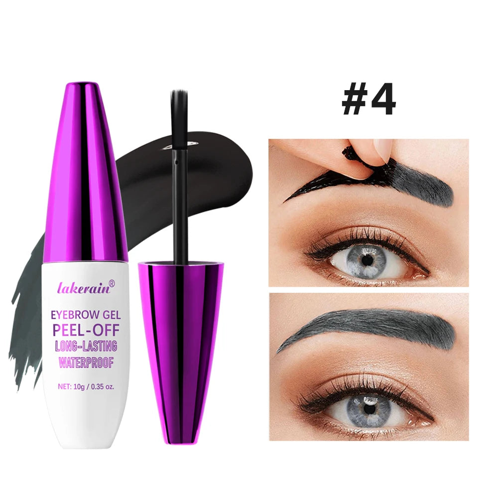 Waterproof Peel-Off Eyebrow Tint Gel for Long-Lasting Brows - 19