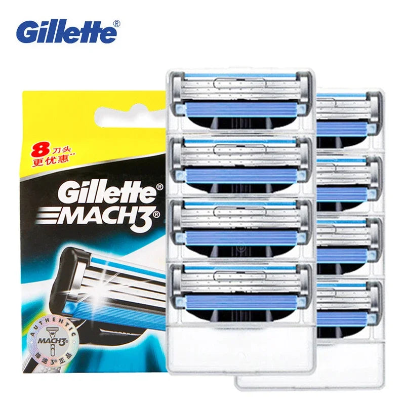 3-Blade Manual Razor for Smooth Precision Shaving - 9