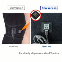 Heated Vibrating Knee Massage Wrap for Joint Pain Relief