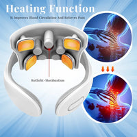 Electric Heated Neck and Shoulder Massager for Pain Relief