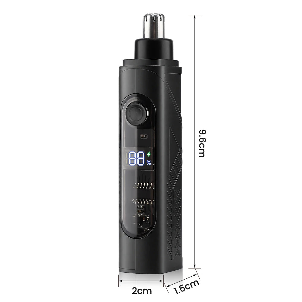 Painless Rechargeable Electric Nose and Ear Hair Trimmer - 6
