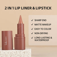 Waterproof Long-Lasting Matte Lip Liner Pencil