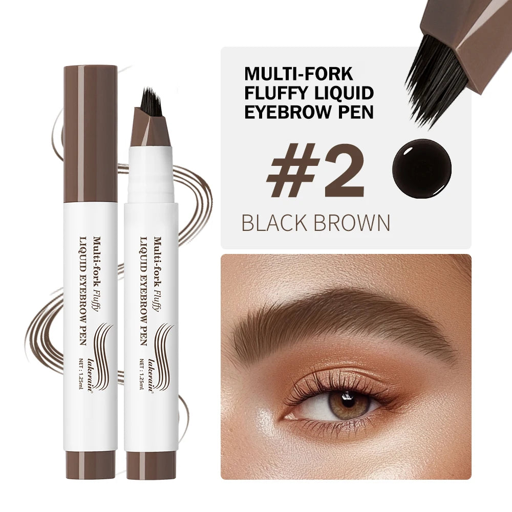 4-Fork Waterproof Microblading Eyebrow Pen - 22