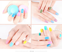 10-Piece Quick-Dry Peelable Nail Polish Set