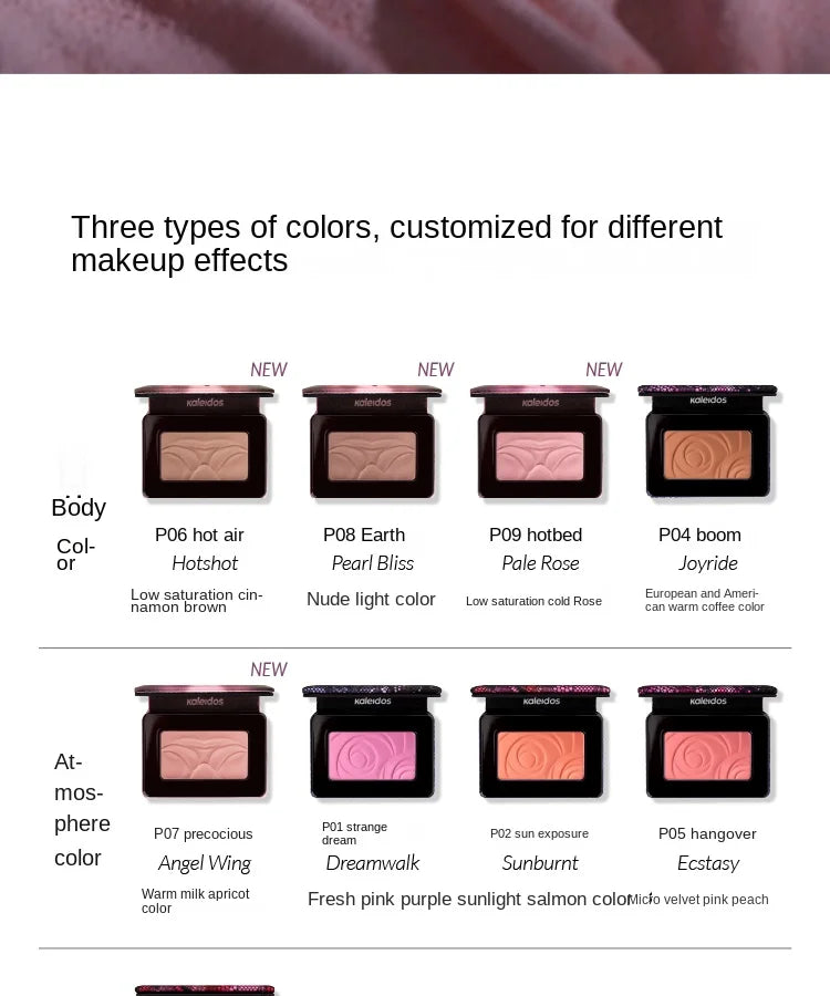 Long-Lasting Buildable Mineral Powder Blush - 16