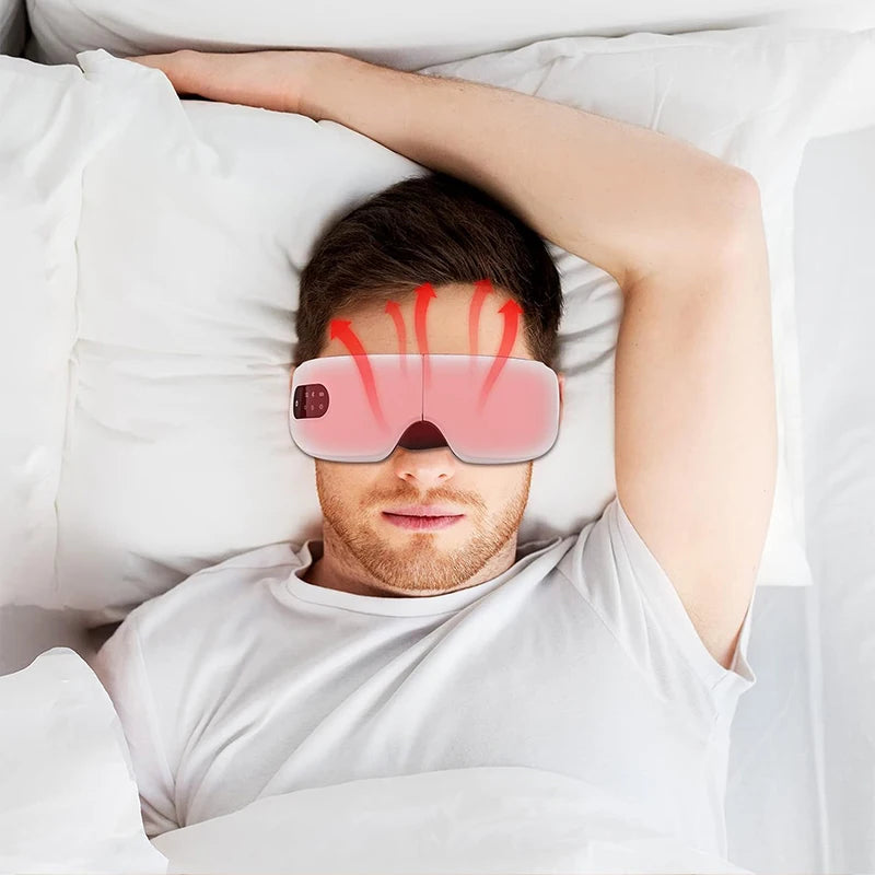 Smart Heated Eye Massager for Fatigue and Sleep Relief - 12