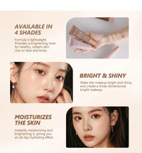Liquid Illuminating Glow Foundation and Highlighter