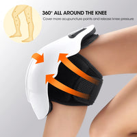Wireless Heated Knee Massager with Vibration Therapy
