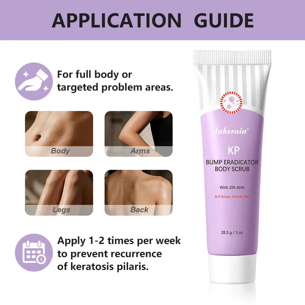 Exfoliating Body Scrub for Keratosis Pilaris and Smooth Skin - 11