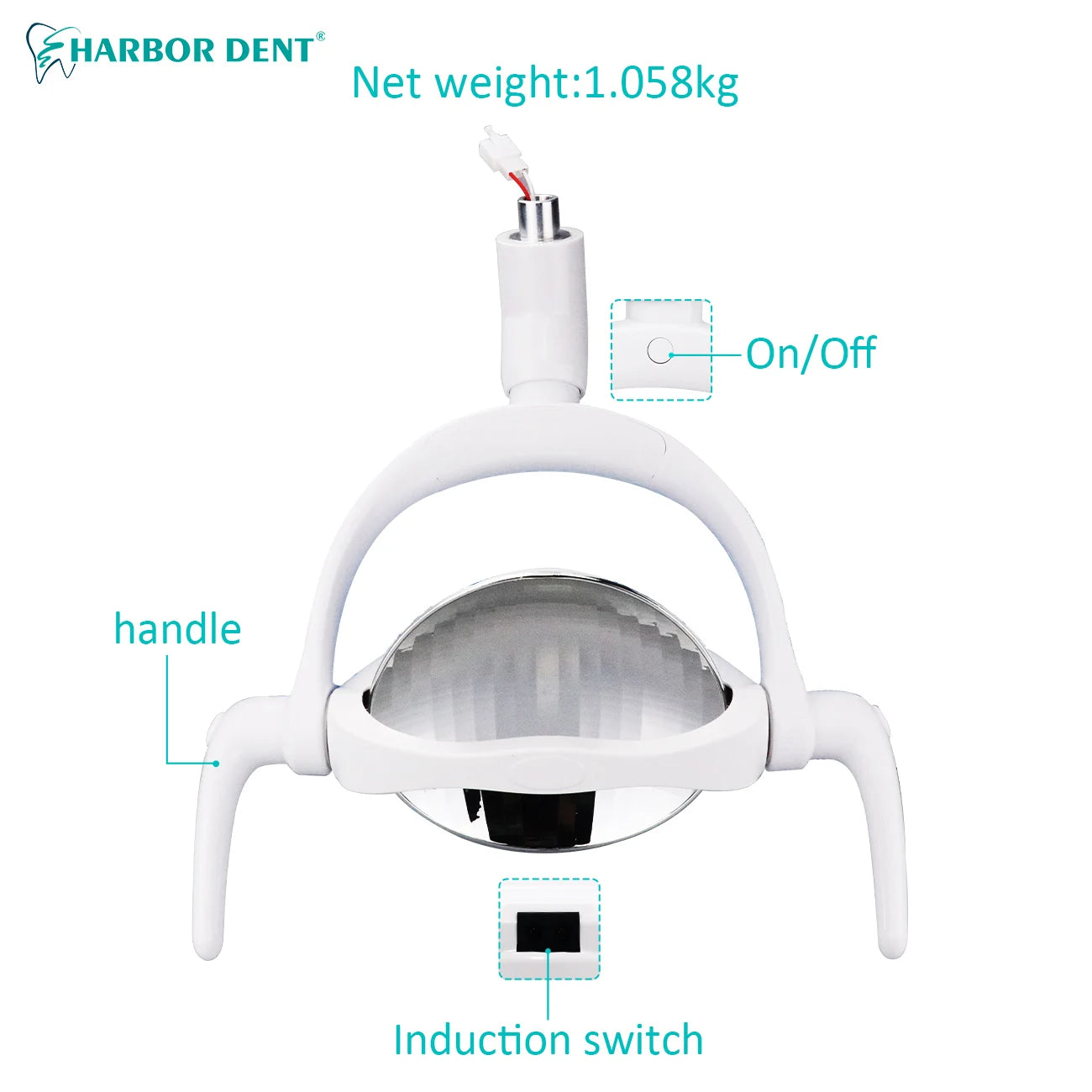 Shadowless LED Dental Operation Light for Chair Units - 6