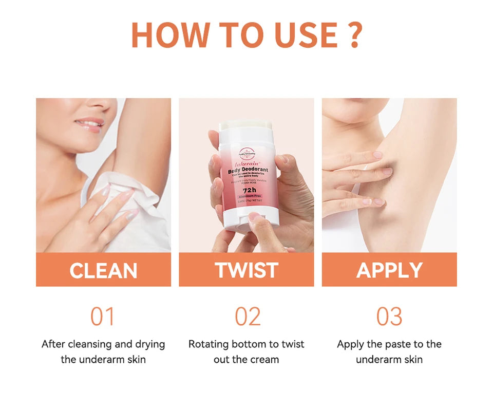 Long-Lasting Invisible Body Deodorant Stick - 13