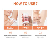 Long-Lasting Invisible Body Deodorant Stick