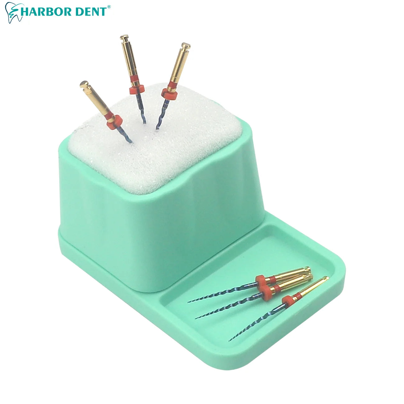 Dental Endodontic File Cleaning Stand with Sponge - 9