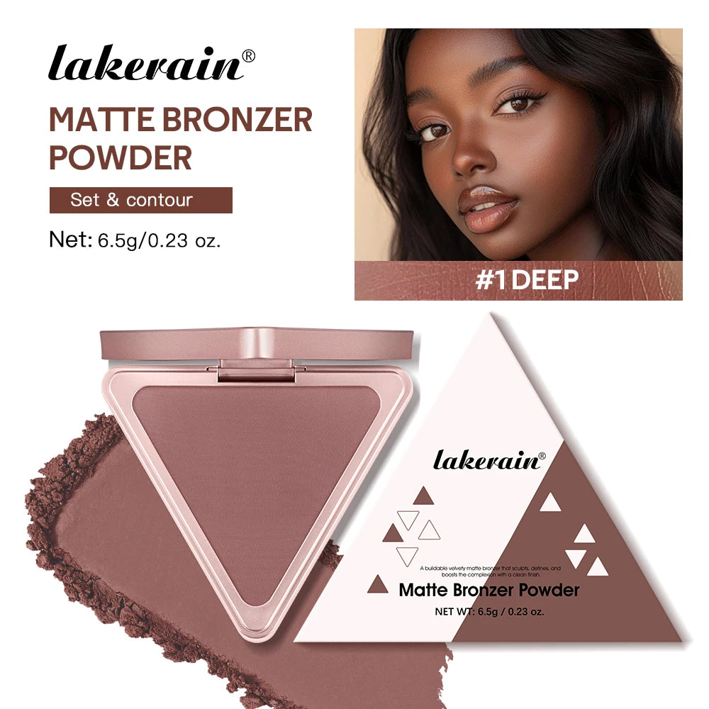 Matte Bronzer Powder for Face Contouring and Shading - 29
