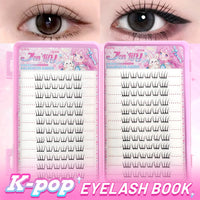 Self-Adhesive Cluster False Eyelashes for Quick Daily Application