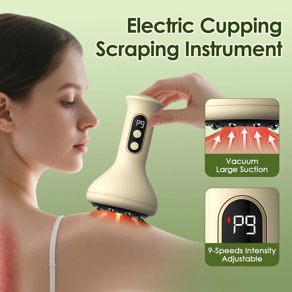 Electric Cupping and Massage Therapy Tool for Muscle Relief - 18