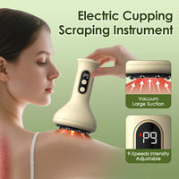 Electric Cupping and Massage Therapy Tool for Muscle Relief