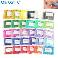 Orthodontic Elastic Ligature Ties for Dental Braces