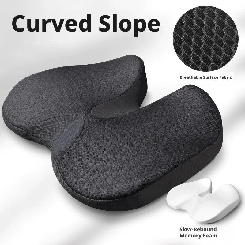 Ergonomic Memory Foam Seat Cushion for Tailbone Pain - 3