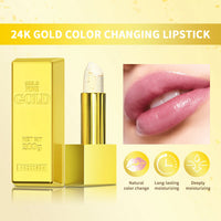 24K Gold Color Changing Moisturizing Lip Balm