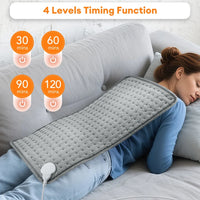 Electric Heating Pad for Muscle Pain Relief and Relaxation
