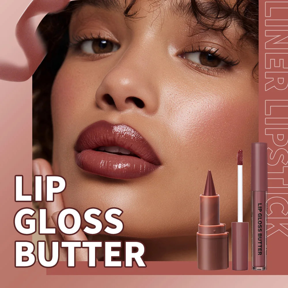 Hydrating Lip Liner and Gloss Butter Set - 2
