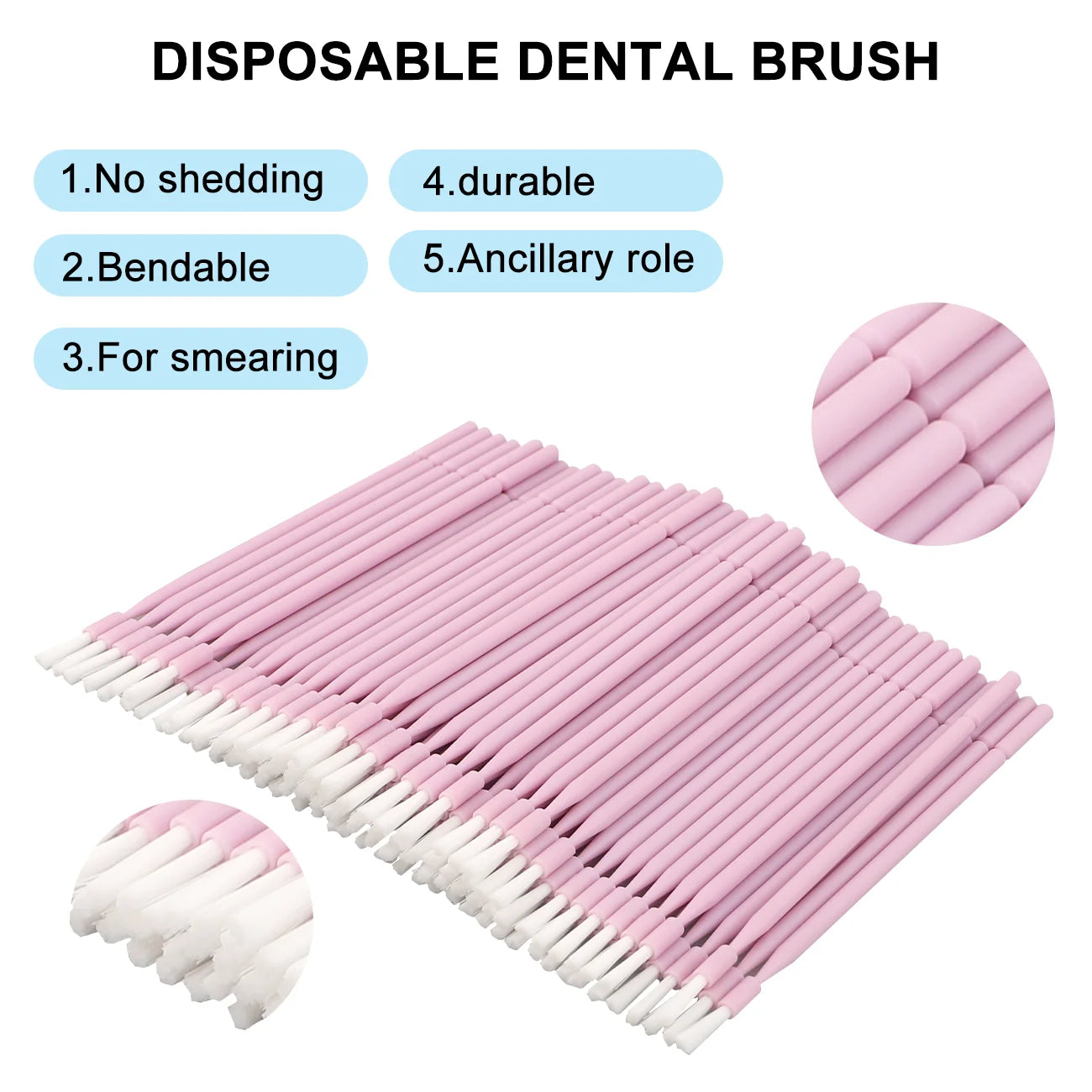 Disposable Dental Micro Brushes for Precision Oral Care - 2
