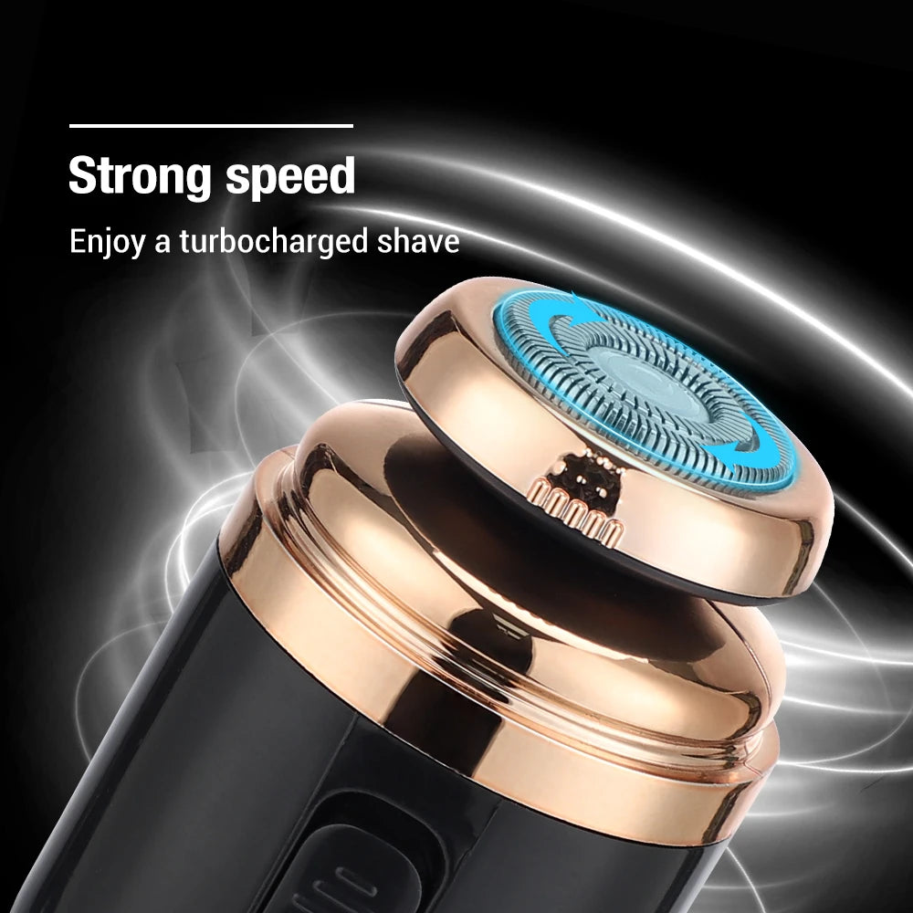Portable Mini Electric Shaver and Nose Hair Trimmer - 6
