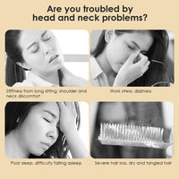 6-Claw Natural Sandalwood Scalp and Meridian Massage Comb