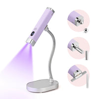Portable 2-in-1 Magnetic UV LED Nail Curing Lamp