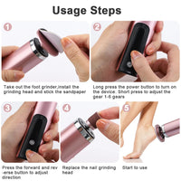 Electric Professional Pedicure Foot Callus Remover