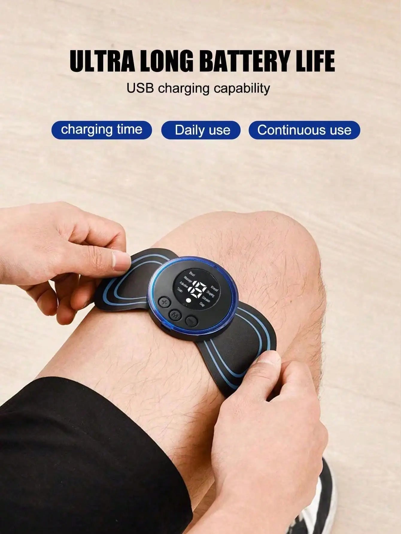 Portable EMS Electric Muscle Massage Patch - 4
