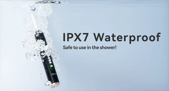 Professional Rotating Electric Toothbrush with Travel Case - 10