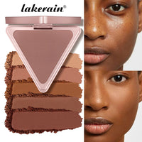 Matte Bronzer Powder for Face Contouring and Shading