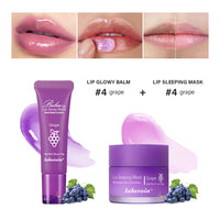 Moisturizing Lip Balm and Sleeping Mask Set for Hydrated Lips