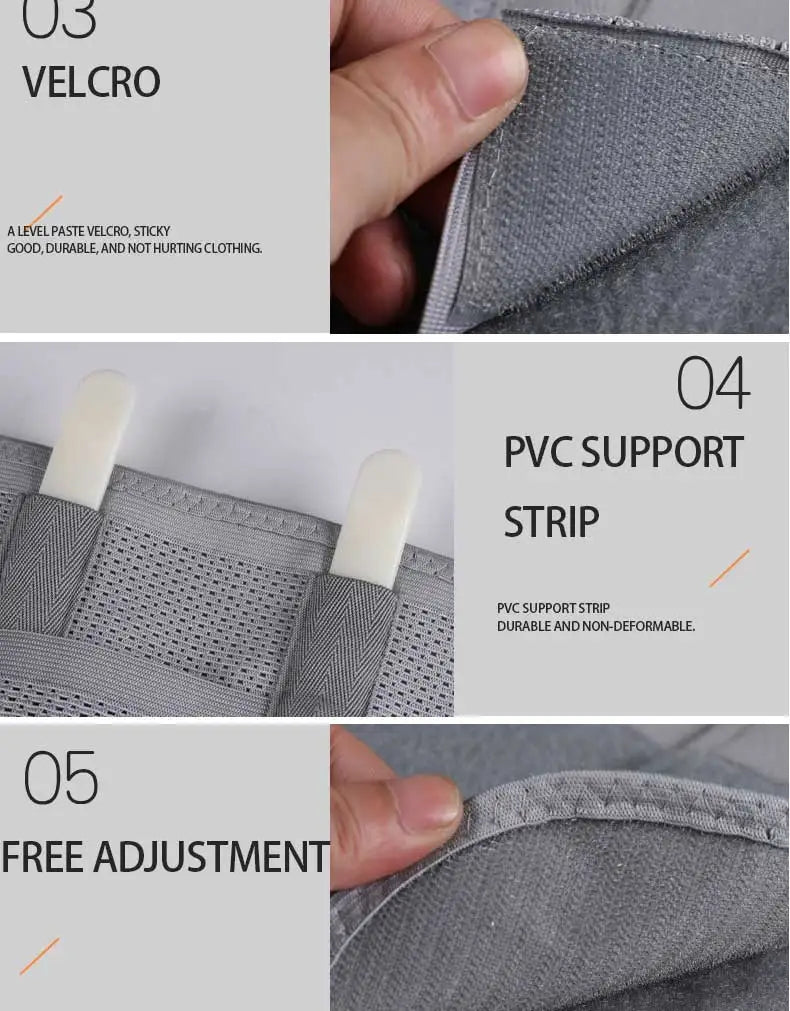 Adjustable Lumbar Support Belt for Back Pain and Fitness - 14