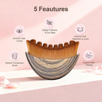 Lymphatic Face Contour Brush for Sculpting and Depuffing