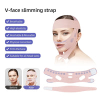 Reusable V-Line Face Slimming and Chin Lifting Strap