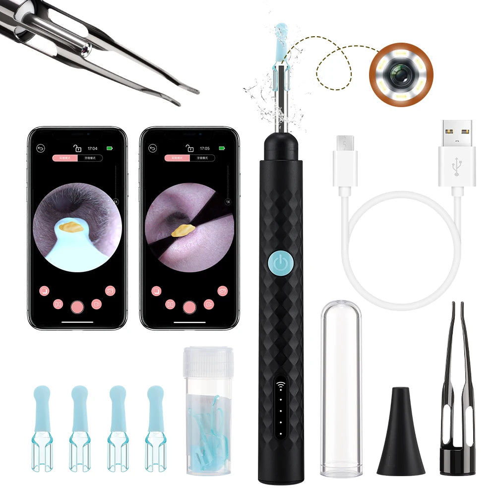 HD Visual Earwax Removal Tool with Camera - 17