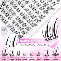 Reusable Glue-Free Cluster Lashes for Natural Daily Look