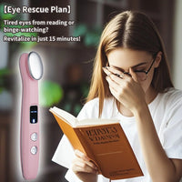 Heated Eye Massage Wand for Dark Circles and Puffiness