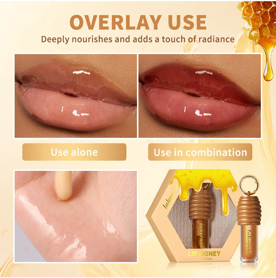 Hydrating Honey Chocolate Lip Gloss Set - 10