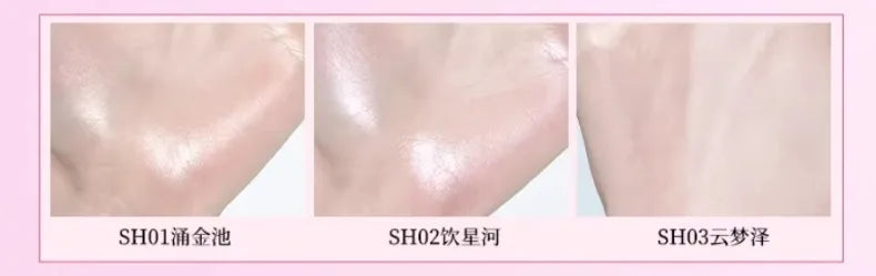 Carved Relief Highlighter and Finishing Face Powder - 13